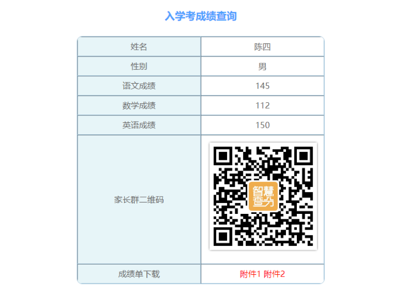 智慧查分平衡分班_均分差距效果图